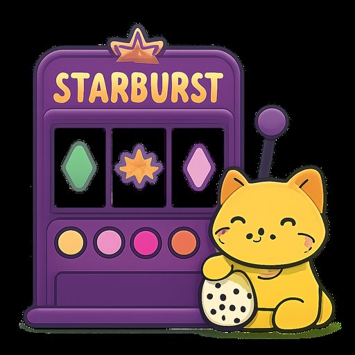 k7777 Starburst রঙিন রিল ভিউ